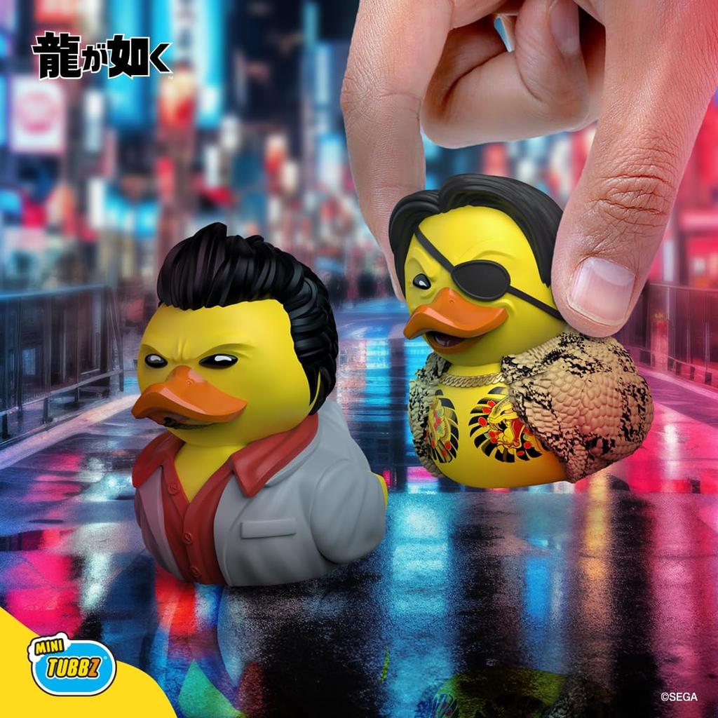 TUBBZ Mini: Yakuza - Kazuma Kiryu Cosplay Rubber Duck Vinyl Figure