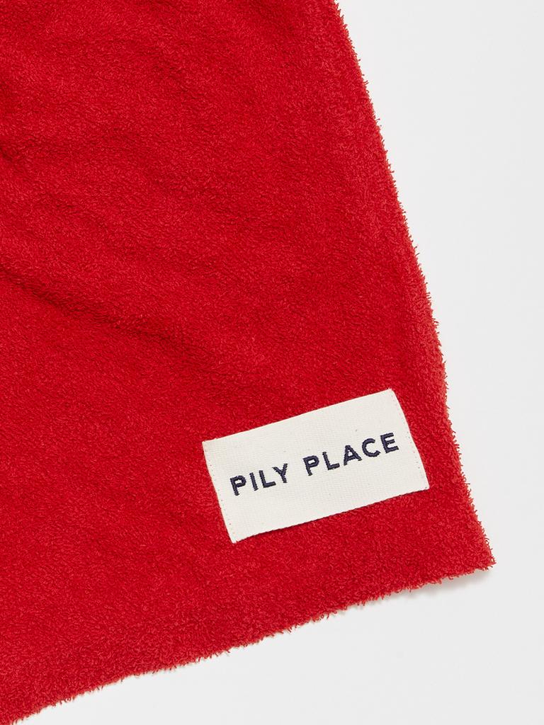 Pillipeulleiseu Terry Shorts Red