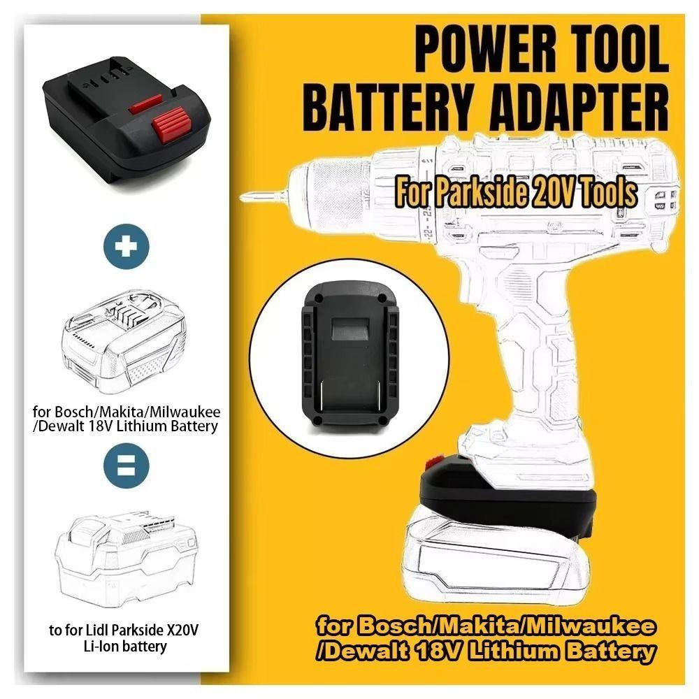 18V Battery Adapter 2 in 1 Power Tool Adapter New Electrical Tool Accessory  For Makita