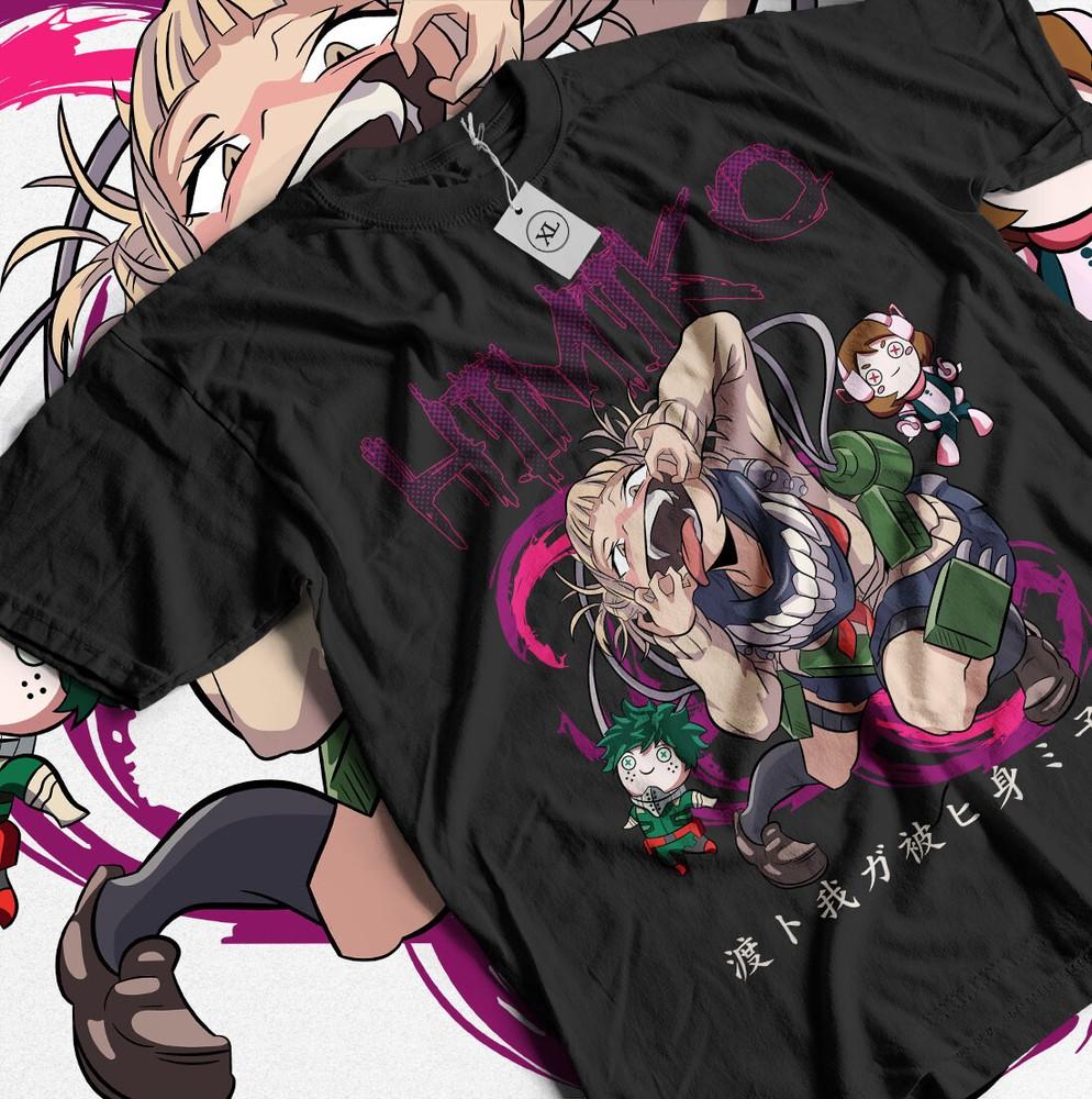 

Himiko Toga Shirt My Hero Academia Shirt Anime Cosplay Manga T-Shirt All Size Unisex T-Shirt XXXXL