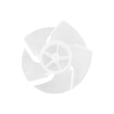 Piccolo ventilatore in plastica a foglia con 6 foglie, motore per asciugacapelli, ventilatore a foglia per accessori per motore per asciugacapelli