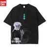 Mens Washed  New Arrival Clothes Tee Shirt Graphic T-Shirts Men Tshirt for Men Ropa Hombre Anime Jujutsu Kaisen Ryomen Sukuna