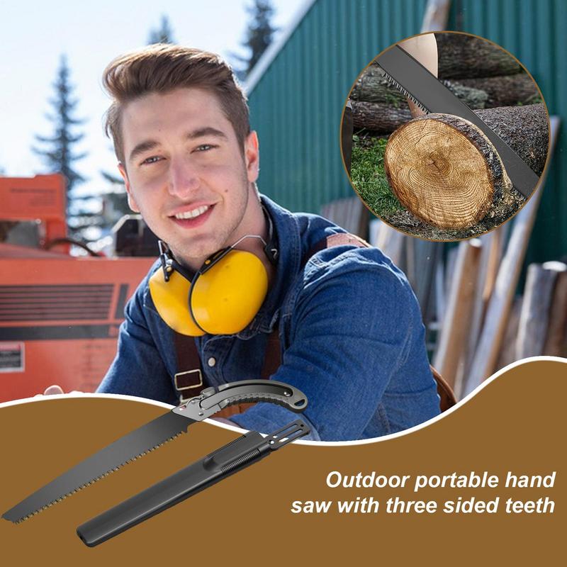 Ручная пила для резки дерева Инструмент для резки дерева Портативная пила для обрезки деревьев Прочная ручная пила для деревообработки Инструменты для деревообработки Для обрезки 350mm