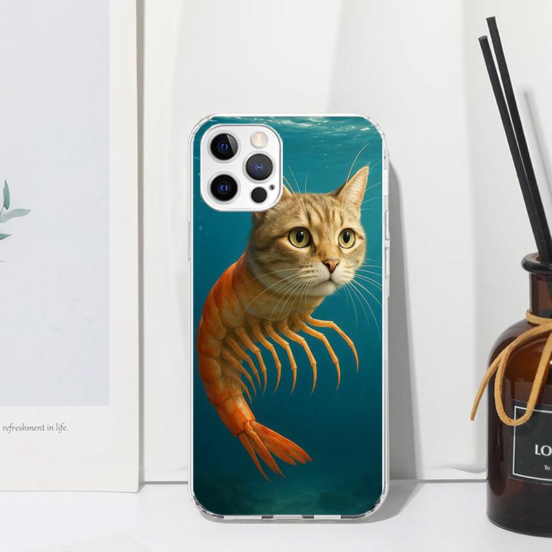 Italian Brainrot Animals Phone Case For Iphone 17 Air 16 15 Plus 16E 14 Pro Max 13 Mini 12 11 7 8 SE Fundas Soft Back Cover 17 A