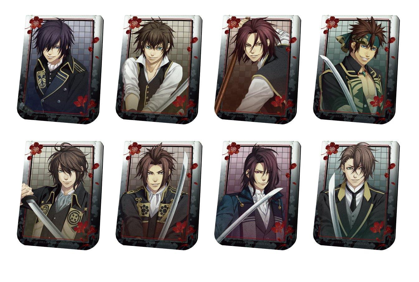 

Hakuoki Shinkai 02 Leather Sticky Book Box