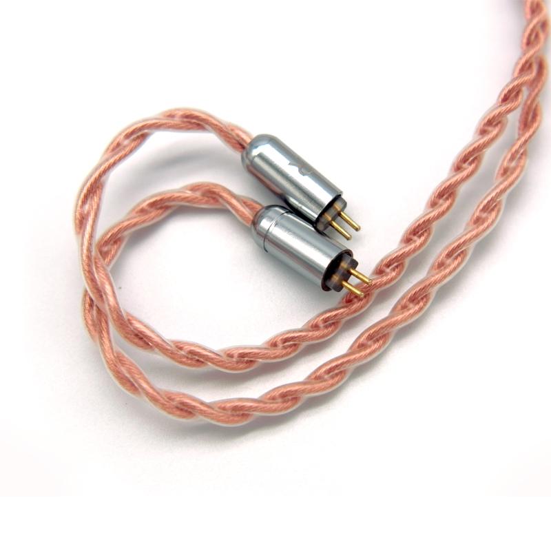 FAAEAL Fülhallgató Kábel 3.5/2.5/4.4mm Csere Fejhallgató Vezeték MMCX/2Pin 0.78mm Upgrade Kábel BLON Moondrop TANGZU TRN SE535-höz