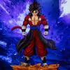 JT Dragon Ball Z Anime Figure Saiyan 4 Vegito Gogeta Action Figures Statue Model Collection Desktop Decoration Toys Gifts