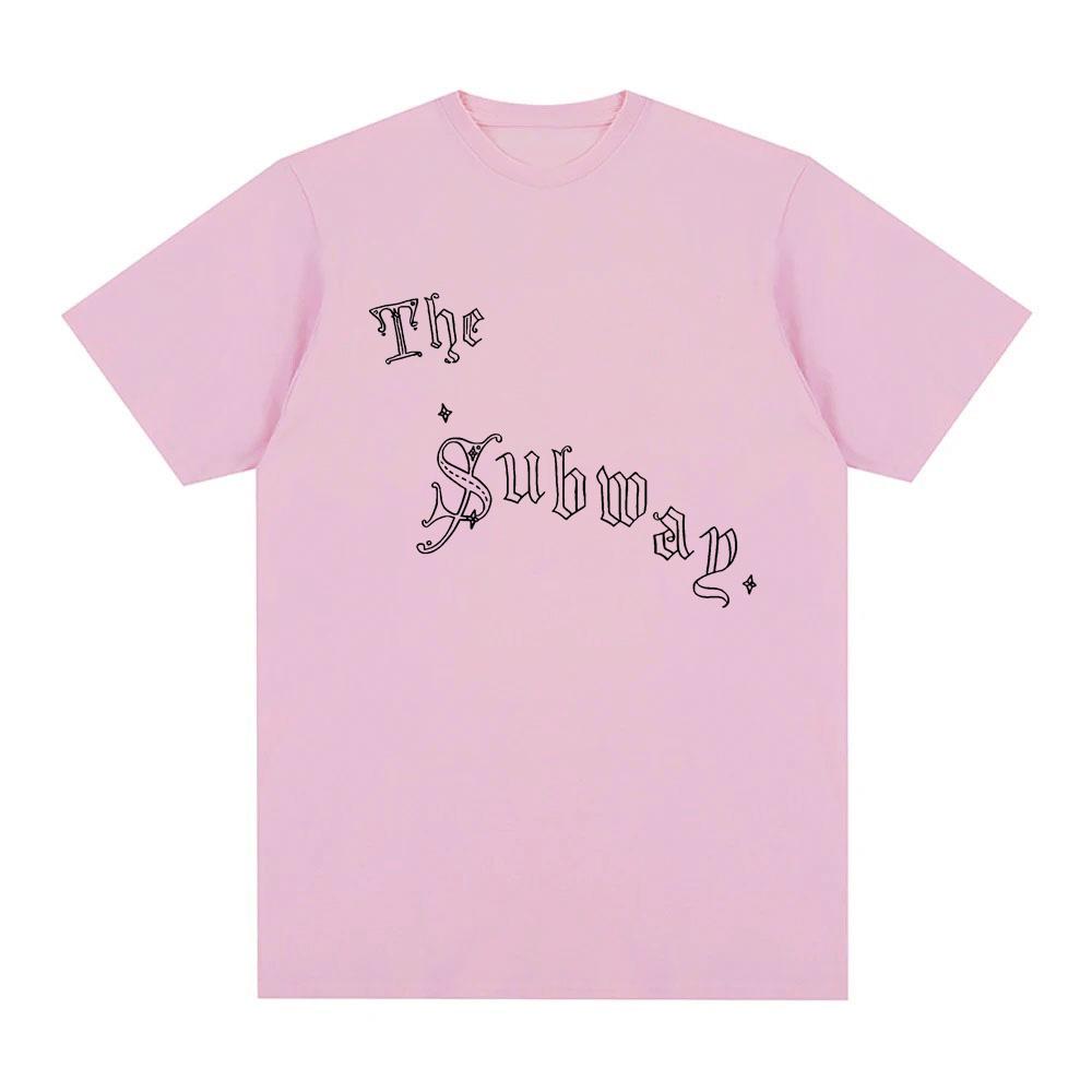Chappell Roan-The Subway T-Shirt Fashion Tshirt O-neck High Quality Tees Singer's Same Style Retro Tops