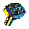 Autoladegerät FM-Sender Bluetooth 5.0 Freisprecheinrichtung True 3,1A Dual-USB-Port PD
