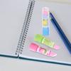 8Pcs Lipstick Eraser Premium Stationery Creative Fruit Pattern Novelty Eraser Set for Students Homework Practice Fun