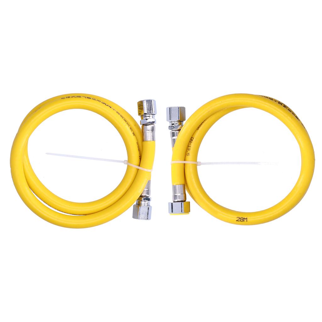 Fuel Gas Hose 304 Stainless Steel Liquefied Gas Line Pipe with Fittings for Home Kitchen
