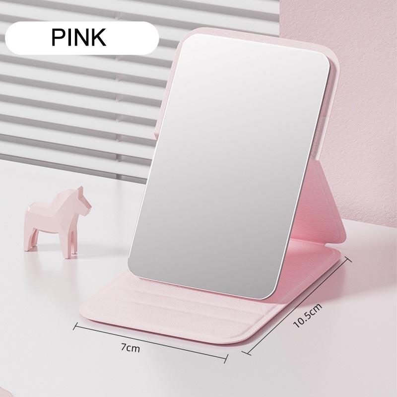 New Women's Pocket Mirror Folding Mirror for Table Small Makeup Magnifying Mirror HUAZJ01