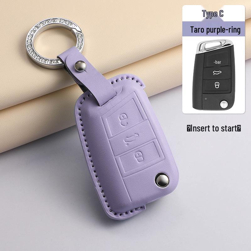 Volkswagen Key Cover for Sagitar, Bora, Magotan, Golf, T-Roc, Tiguan L, Passat, and Lavida Models