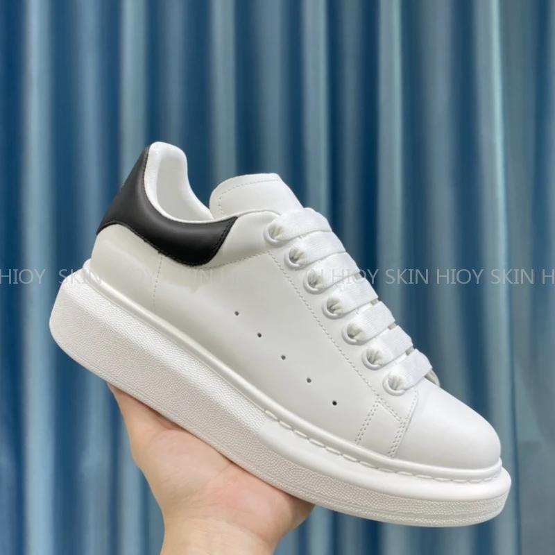 2025 Fashion Women Sneakers Plus Size 35-46 Top Quality Leather Men Casual Shoes Canvas Sneaker Men Sport Running Walking Shoes