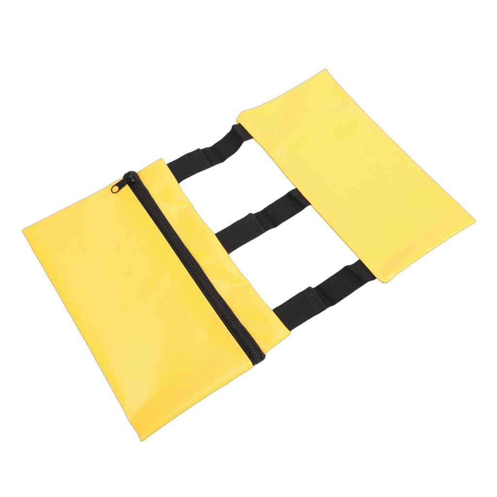 RV Sewer Weight Bag Hose Fastening Device Portable Septic Hose Weight Bag Reduces Accidental Spillage for Camping Travel Yellow