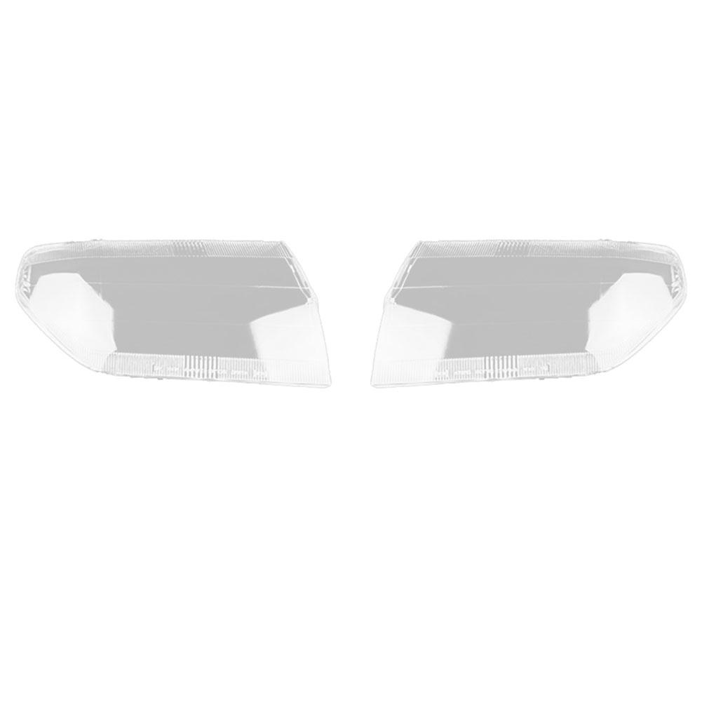 2Pcs Car Front Headlight Lens Cover Headlight Lamp Shell For Mitsubishi Pajero H65W H66W H76W H77W