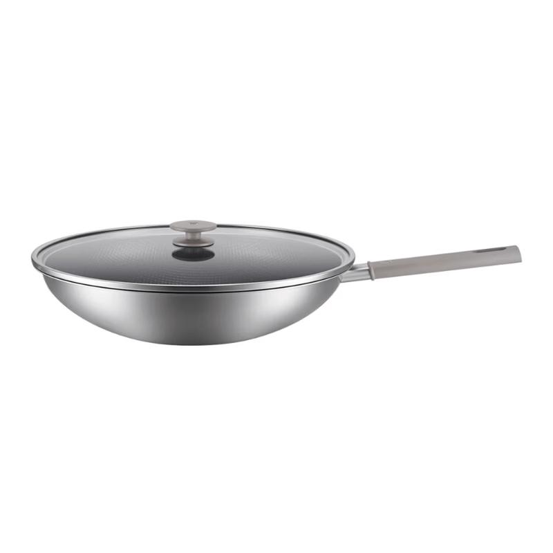 ZWILLING Silver Ti Non-stick Titanium Wok