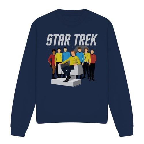 Star Trek Unisex Adult Vector Crew Sweatshirt