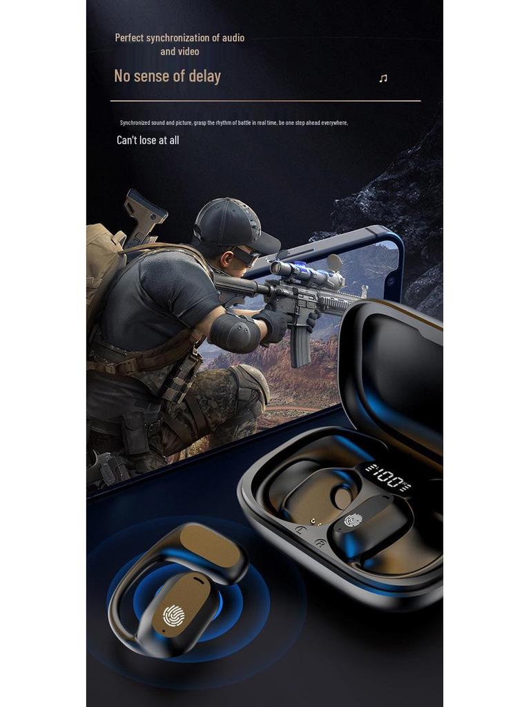 GT280 Wireless Sports Bluetooth Headset: Over-Ear, In-Ear, Air Conduction, Long Battery Life