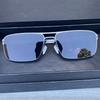 Non-polarized Vintage FULL Fram Square Sunglasses Women Men Sunscreen Driving Eyeglasses