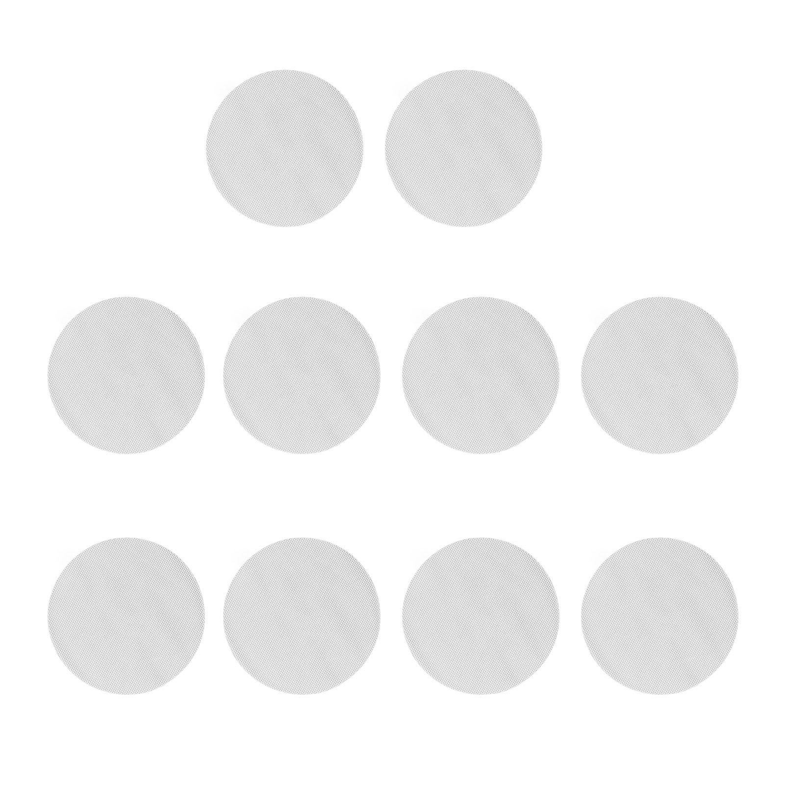 

10pcs Silicone Steamer Mesh Mat Prevents Stick Reusable Cuttable Silicone Steamer Liners for Kitchen Restaurant 30cm 30cm