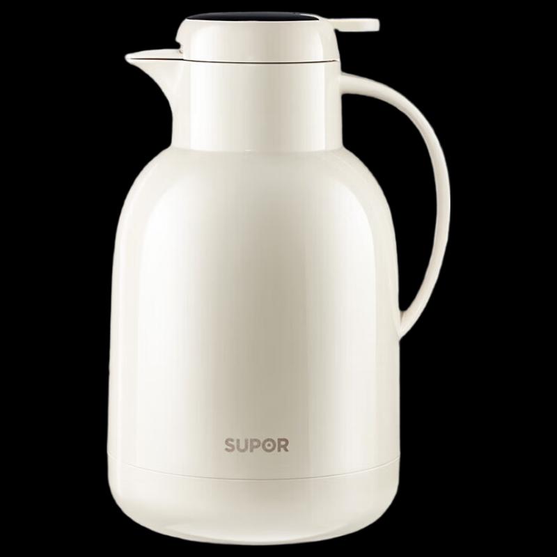 Supor 2L Smart Temperature Display Glass Liner Thermos Pot