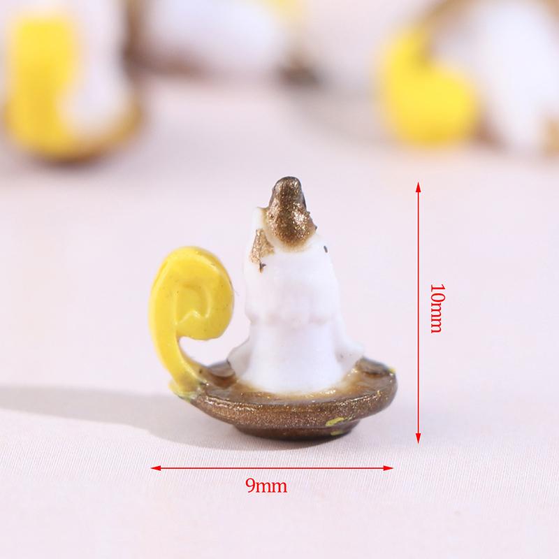 1:12 Scale Miniature Candlesticks Candelabra Dollhouse Candles Furniture Toy Pretend Play Doll House Decoration Accessories