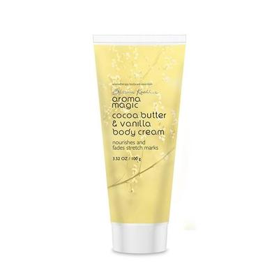 Creme Corporal Manteiga de Cacau e Baunilha Aroma Magic | Nutre, Melhora a elasticidade da pele e previne estrias | Não oleoso | 100 ml