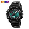 1163 Uhren Kinder Outdoor Sport Kinderuhr Digital Quarz Armbanduhr für Jungen Mädchen Uhren mit PU-Armband Band Alarm LED Leuchtend Wasserdicht
