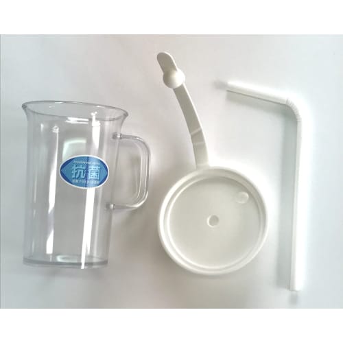 Komori Jushi AS ONE Clean Straw Cup, 230ml, Clear