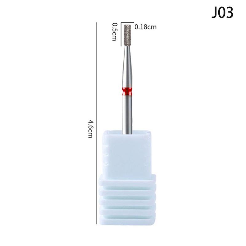 Diamond Nail Drill Bit Mill Cutter All For Manicure Machine Bit Tools Accessories Cuticle Clean For Removing Nail Gel