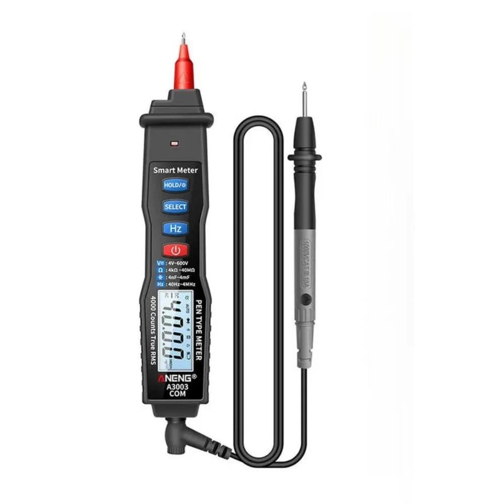 

Sense Voltage Without Touching! A3003 Pro NCV Tester Pen - Your Safest First Step in Electrical Work. чорний