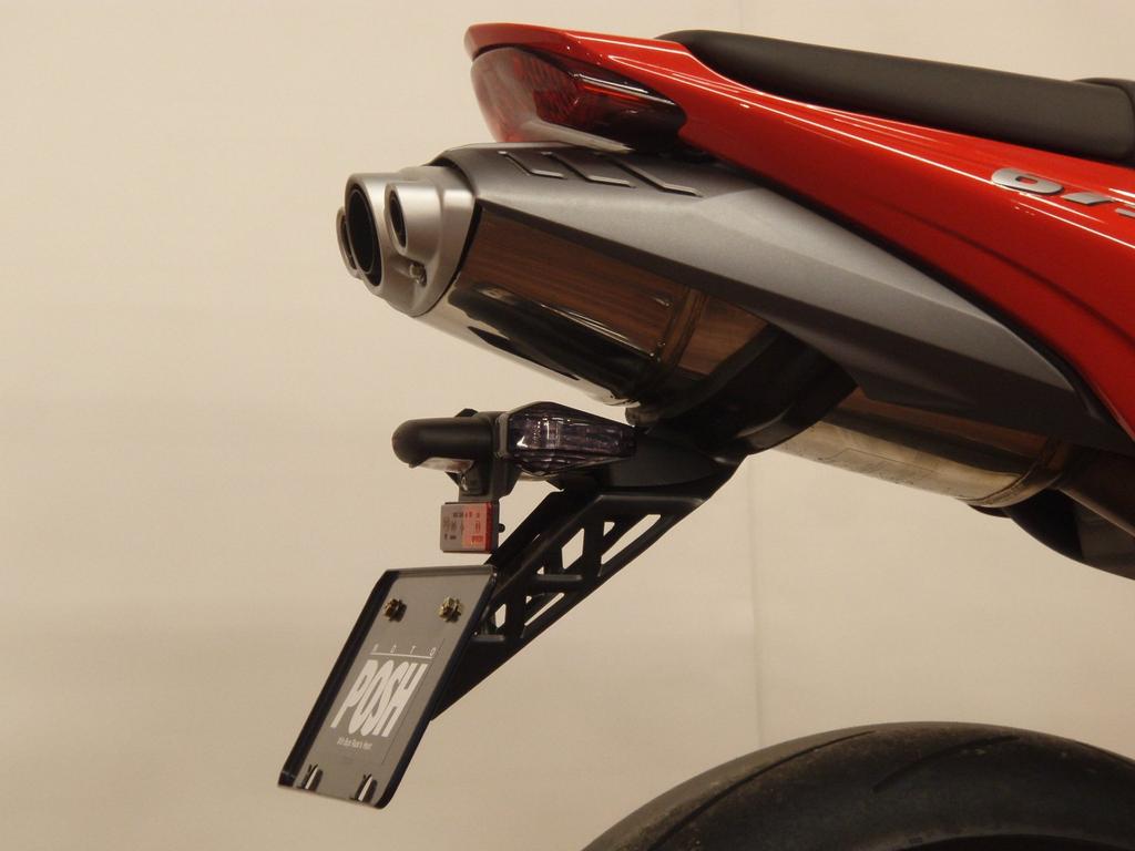 POSH FAITH Motorcycle Aero LED Turn Stream Type Smoke 097003 Signals, (2-Pack), Single, Lens,