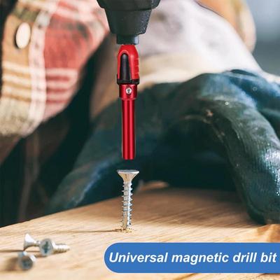 Extension Socket Drill Bit Holder Multifunctional Precise Bit Holder Set Woodworking Supplies Wear-Resistant Repair Tools For
