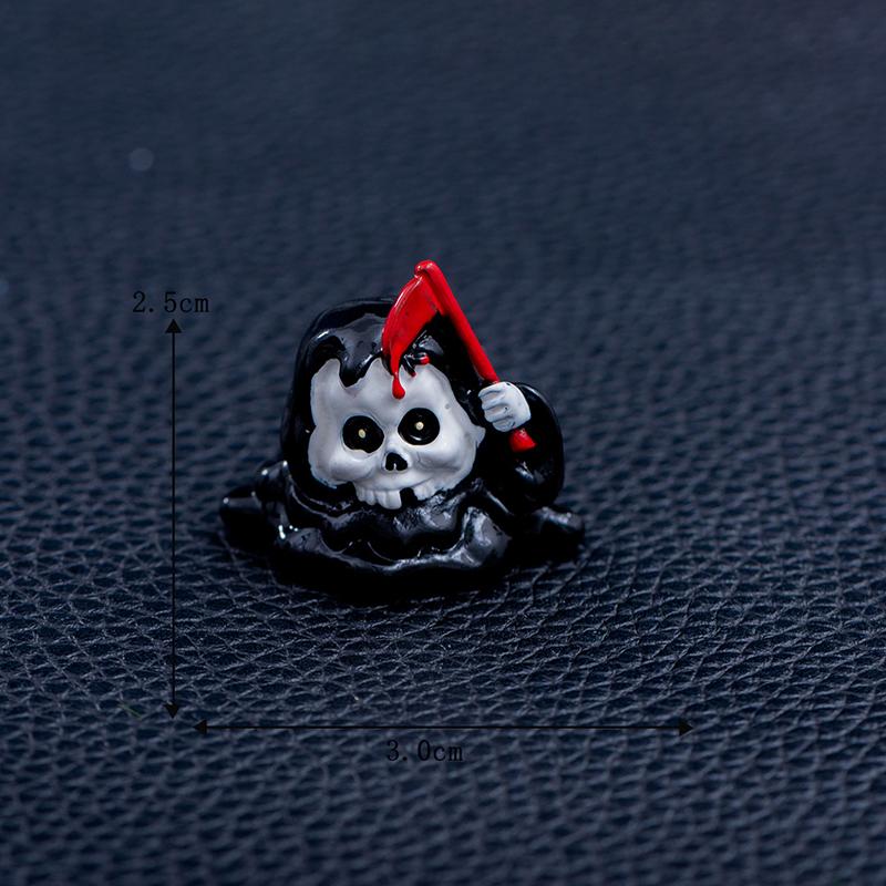 1 buc. Ornament de Halloween Micro Peisaj Decorat Accesorii Vrăjitor Fantomă Dovleac Iepure Liliac Arborele Casa Magică Ornamente din rășină