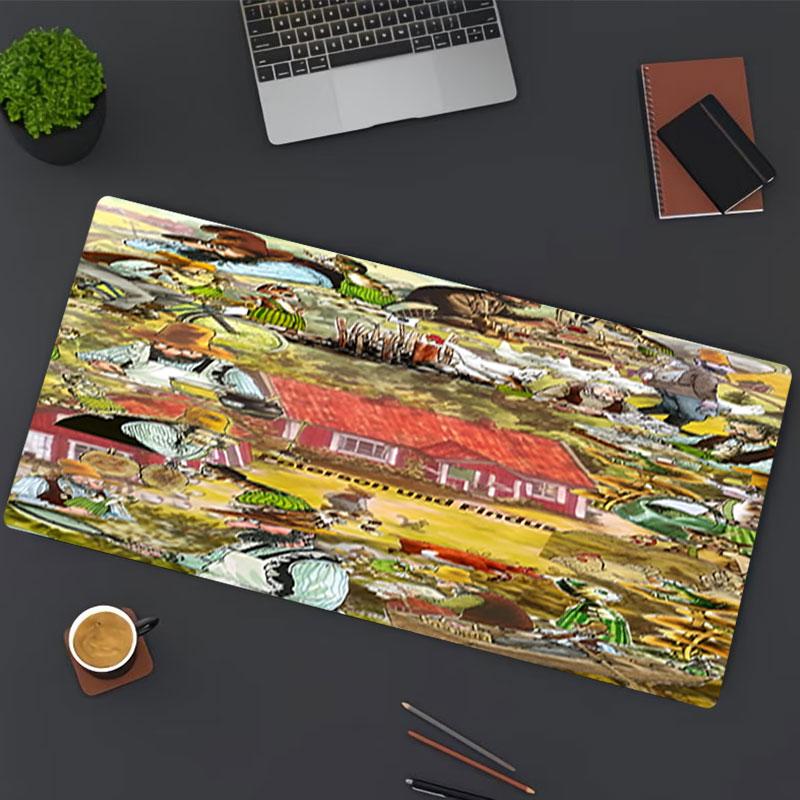 Pettersson und Findus Print Mouse Pad, for Keyboard Pad Laptop PC Mat for Office Home Use, Desk Decor, Perfect Birthday Gift for Gamers