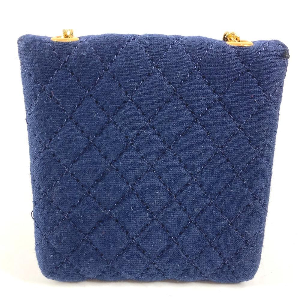 CHANEL Chain Shoulder Bag Chain Pouch Logo CC CC Mark Quilted Matelasse Pouch