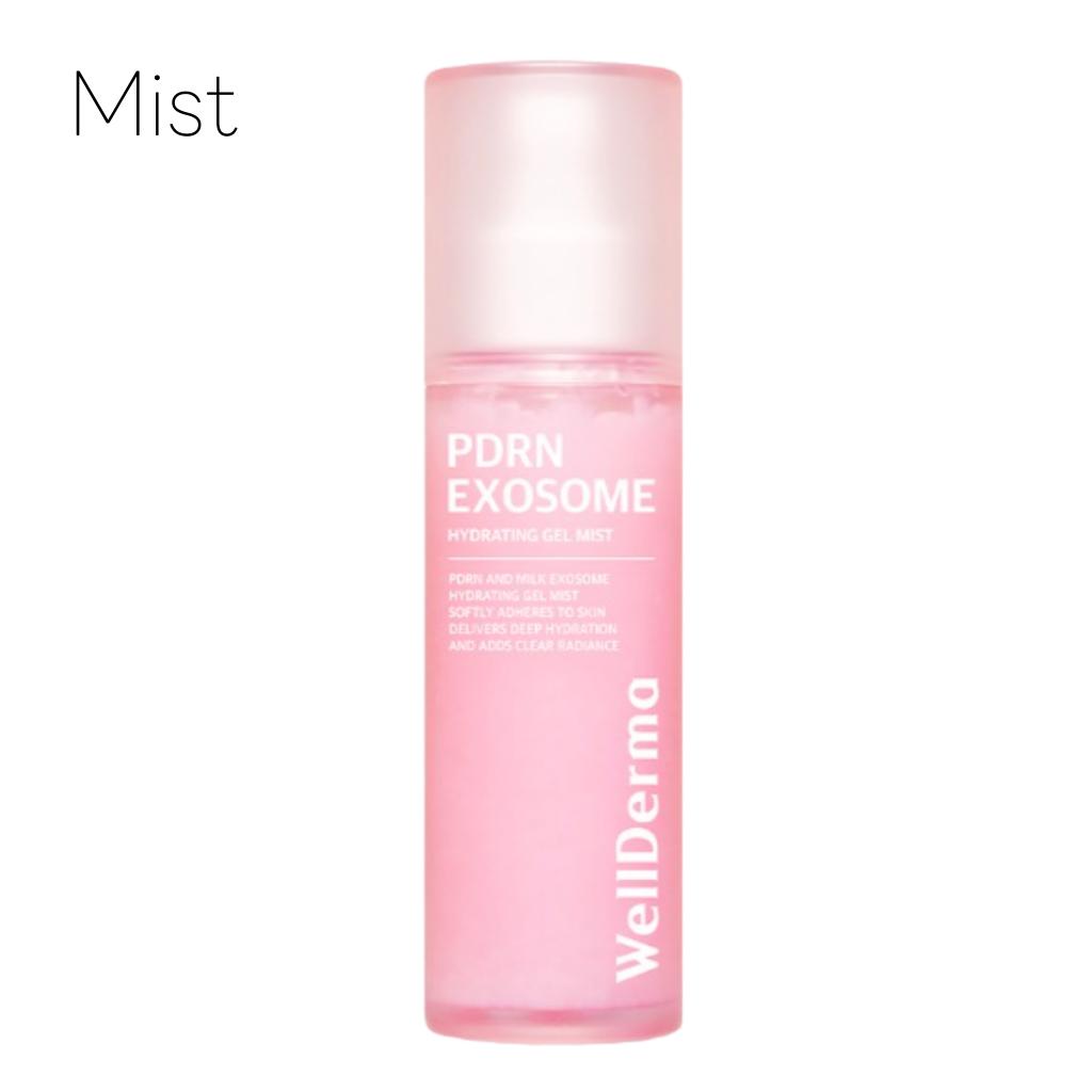 [WellDerma] PDRN Exosom Hydro Ampulle 30ml Feuchtigkeitsspray 100ml