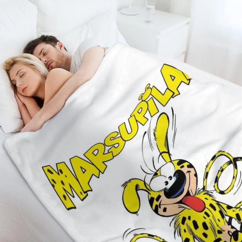 Marsupilami Hooba Abenteuer Decke Outdoor Weiche Decke für Picknick Strand Camping