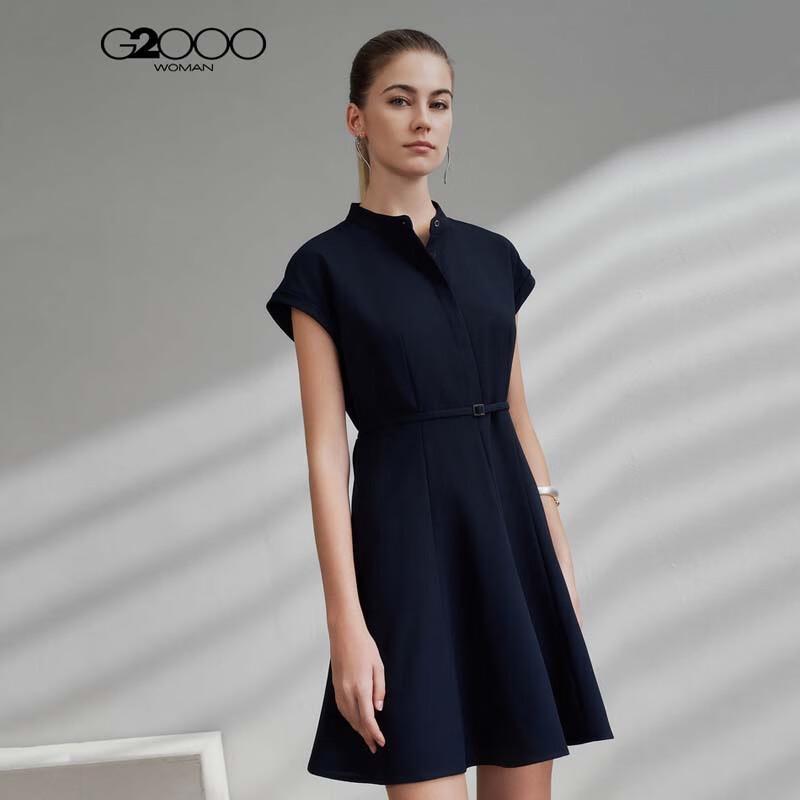 

G2000 Women s Elegant Short-Sleeve A-Line Dress S (EU34)