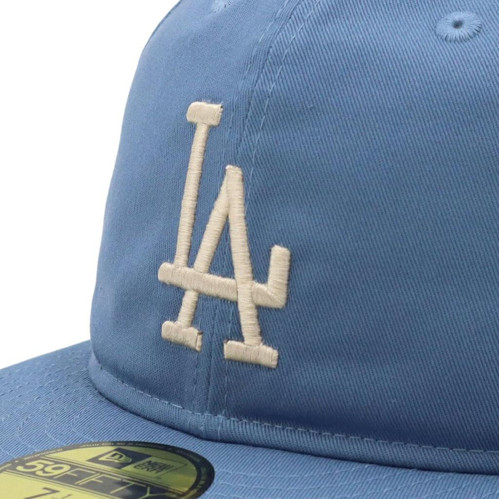 New Era 59FIFTY Soft Buckram Cap, Sunburn, LA Faded Blue, 7 1/4 inch, 5950SB LOSDODCO SUNBURN BLU