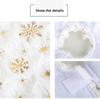 Snow Mini Christmas Tree Skirt Desktop Christmas Tree Base Decoration Cute Star Tree Skirt Ornaments