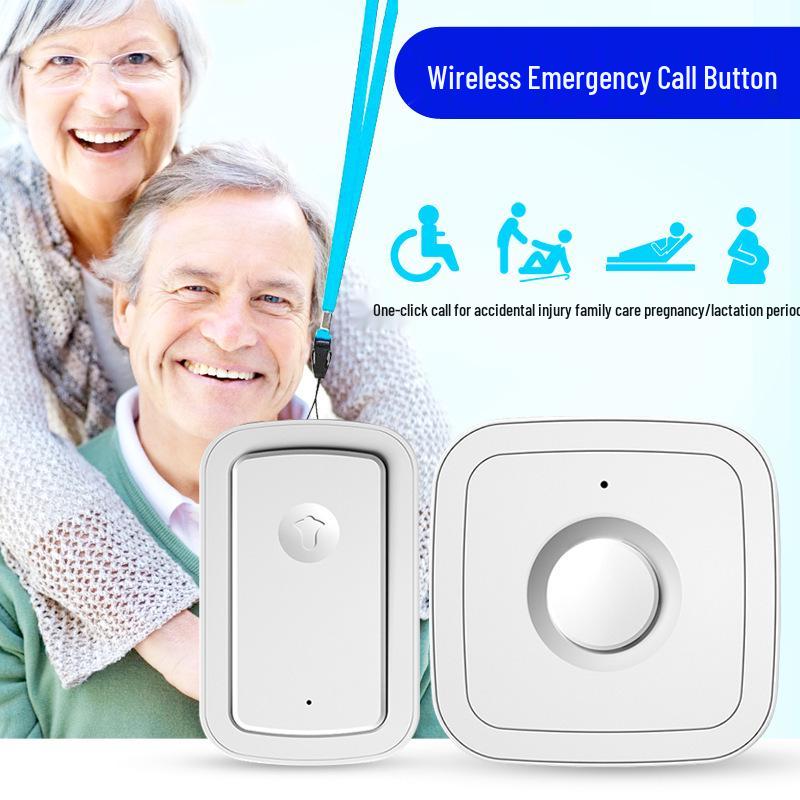 Elderly Wireless Emergency Call Button for Long-Distance Home Use