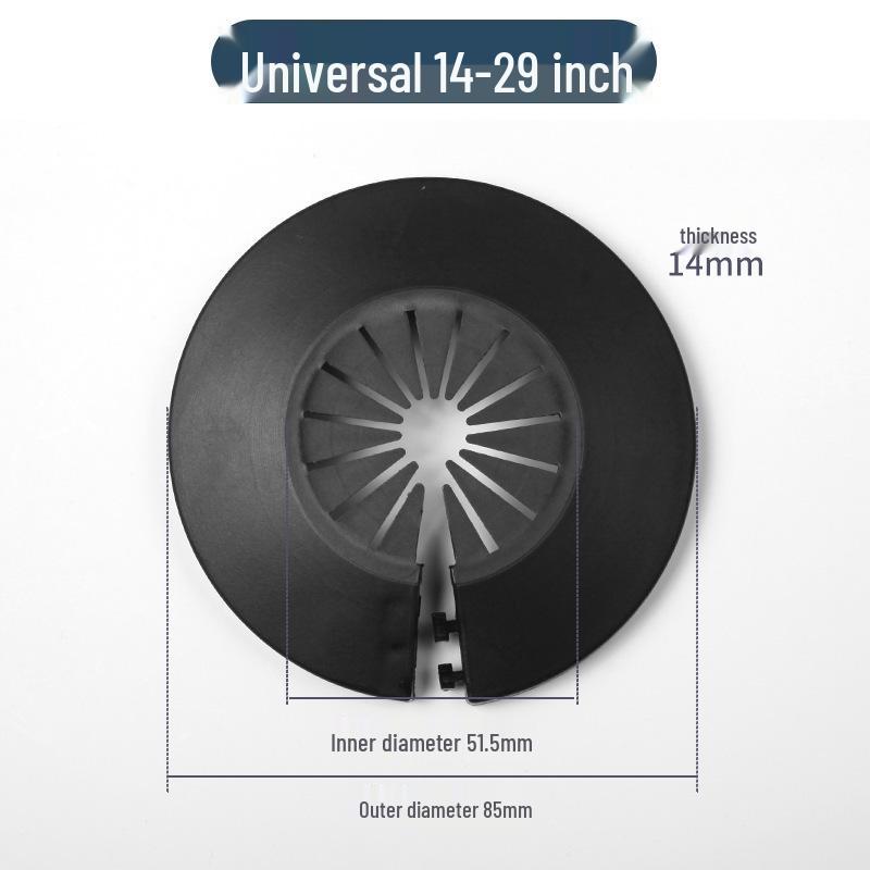 Pipe Decorative Snap-On Ring Cover for PVC or Galvanized Fire and Drainpipes