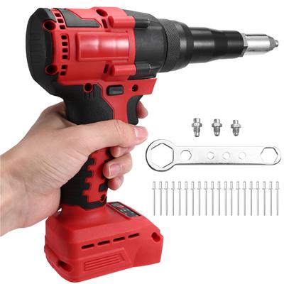 AD23-Cordless Rivet Gun Brushless 4.8Mm Rivet Nut Gun Automatic Riveting Tool For  18V 20V Battery (No Battery)