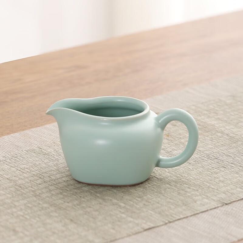 Bafangli 10-Piece Ru Ware Gaiwan Tea Set