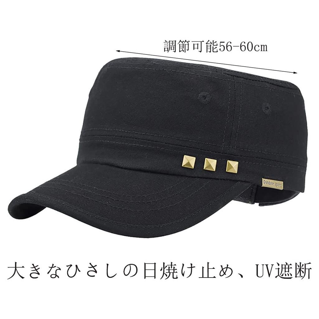 AXIAO Cotton Military Work Camouflage and Men's 100% Cap, Stylish, Water-Repellent, Print, Breathable, Sweat-Wicking, Quick-Drying (Black)