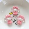 10 Pcs Kawai Cartoon Translucency Animal Resin Flat Back Scrapbook Diy Jewelry Hair Clips Ornament Accessories A18