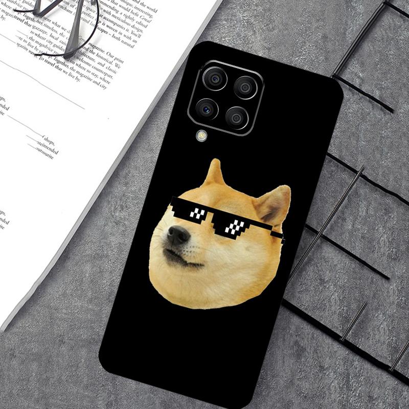Cheems Doge Meme Funny Doggy Case For Samsung Galaxy M54 M32 M52 M15 M11 M12 M13 M14 M06 M16 M36 M56 M31 M53 M35 M55 M34