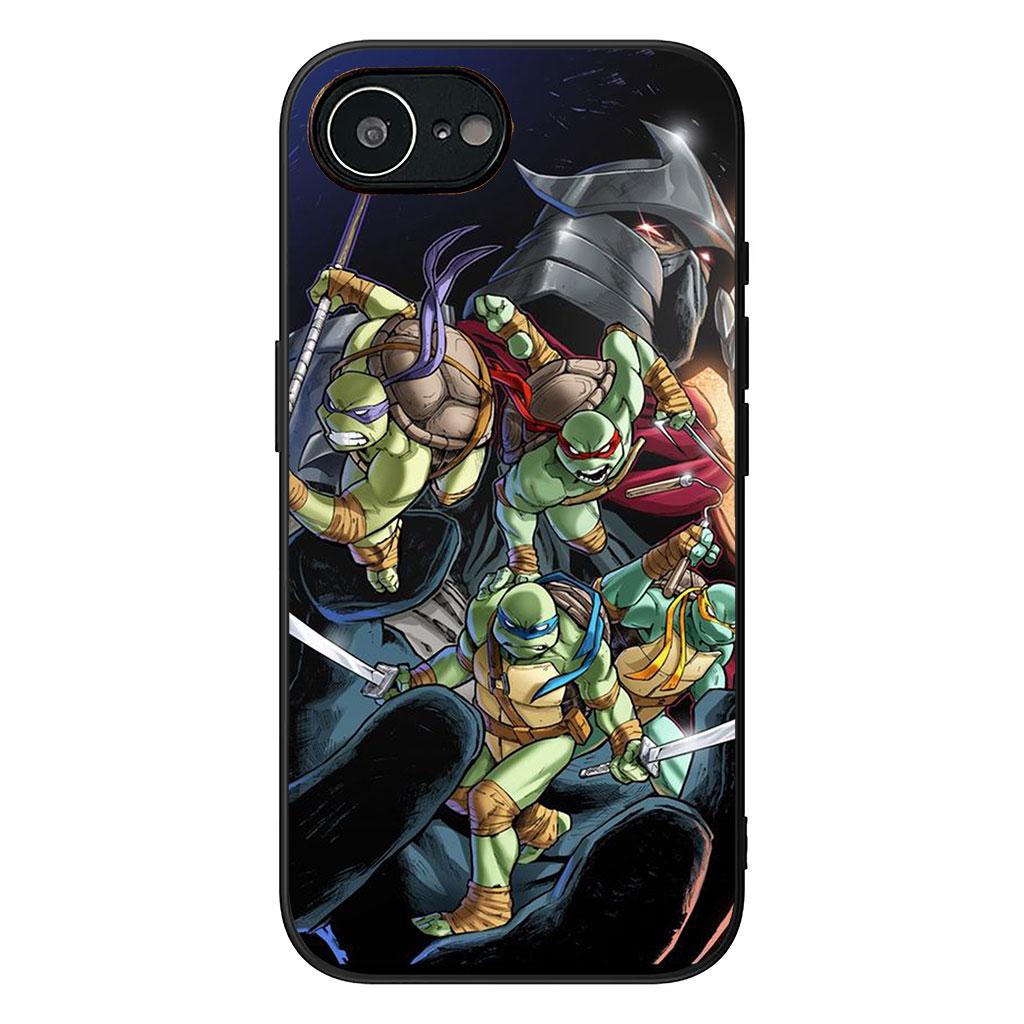 Cover for Apple iPhone 16 15 14 Plus 13 12 Mini 17 Pro Max + ProMax 16E Air Phone Case N-Ninjas Cartoon T-Turtles